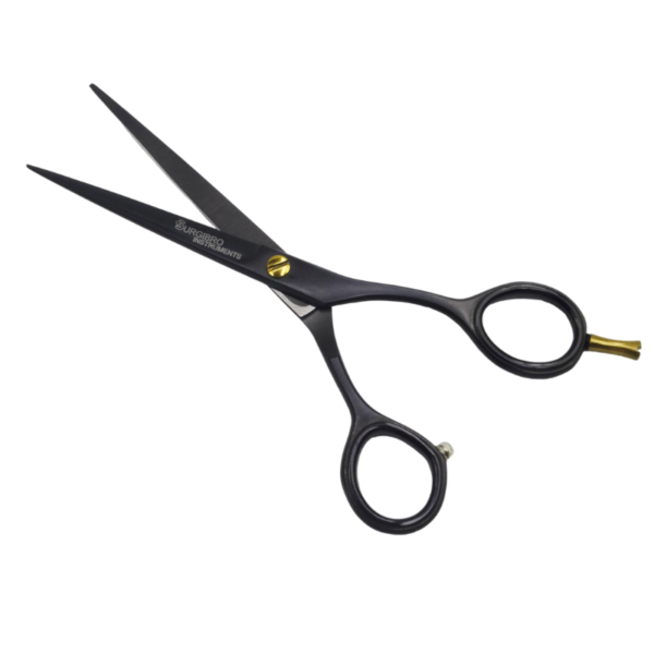 Professional Black Barber Hair Dressing Scissors